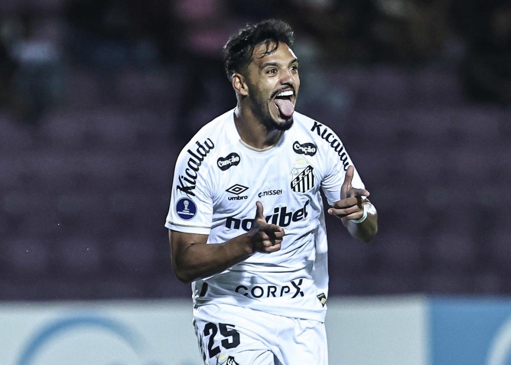 Santos goleia Universidad Central na Venezuela e abre vantagem nos playoffs da Sul-Americana