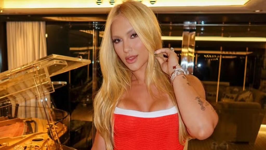 Virginia Fonseca aposta em look de luxo e ousado para jantar na Itália e Vini Jr reage