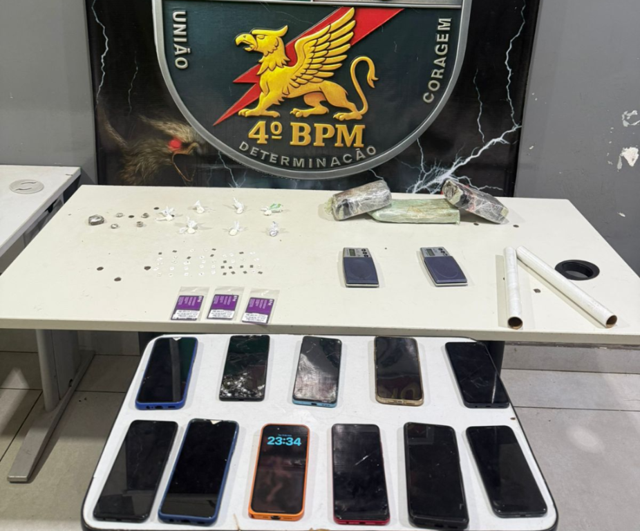 PM prende dois homens por estelionato e tráfico de drogas em Várzea Grande