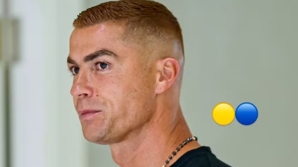 Cristiano Ronaldo surpreende fãs ao surgir com cabelo ruivo: ‘Hora de retornar’