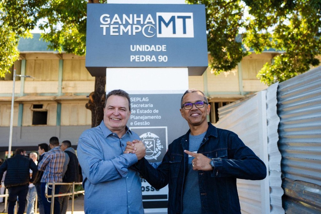 Deputado Max Russi participa da inauguração do novo Ganha Tempo do Pedra 90