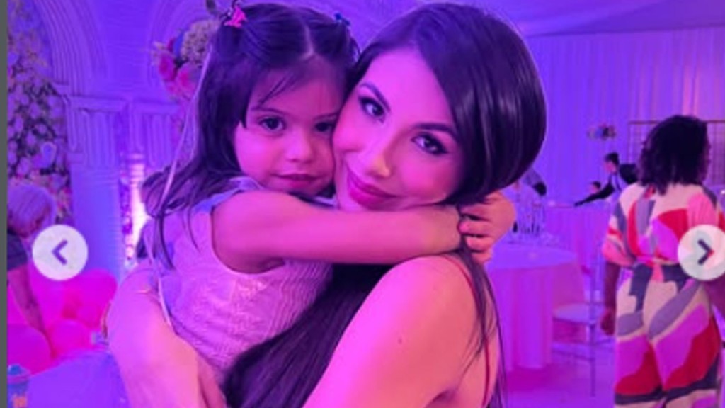 Jheny Santucci se declara à Sophia, filha de Arthur Aguiar e Maíra Cardi, em aniversário