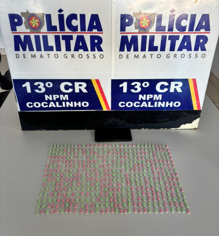 Passageira de ônibus intermunicipal é presa pela PM com 465 comprimidos de ecstasy
