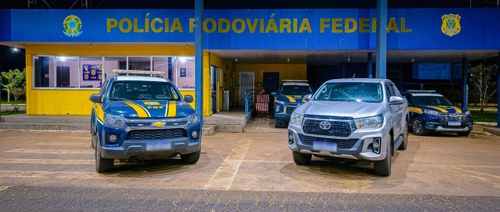 PRF apreende Toyota Hilux com sinais de adulteração na BR‑070 em Cáceres (MT)