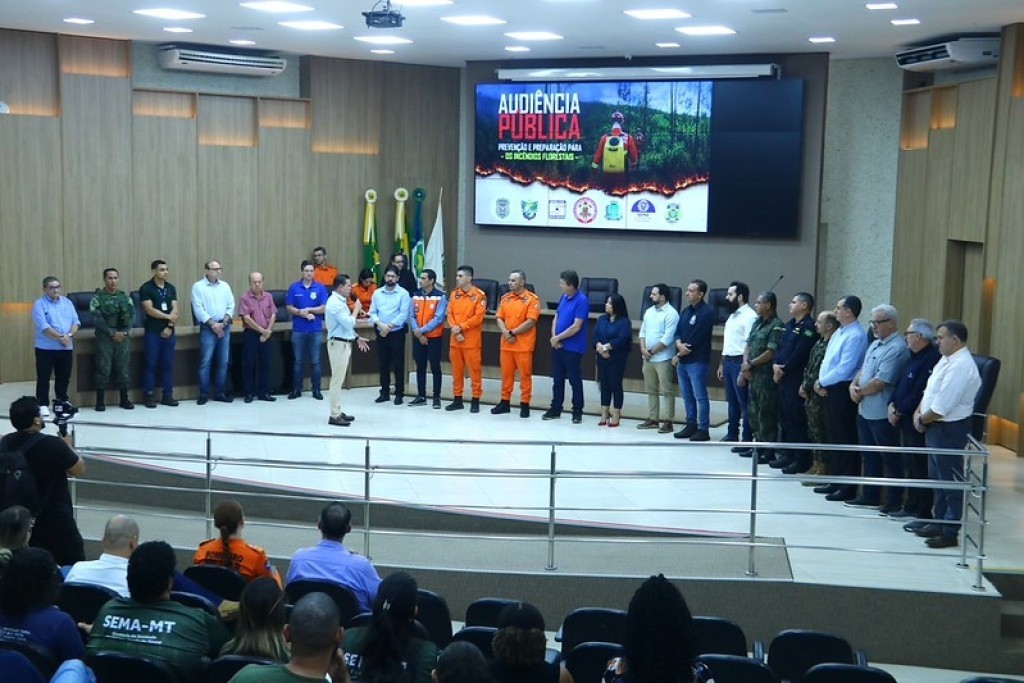 Prefeitura de Sinop reforça parceria com forças de segurança em audiência sobre prevenção aos incêndios florestais