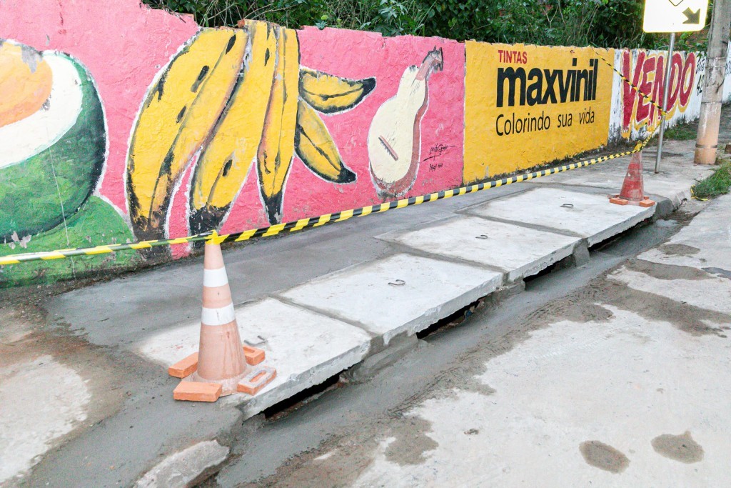 Prefeitura de Cuiabá conclui reestruturação completa de galeria após tampa de bueiro ceder