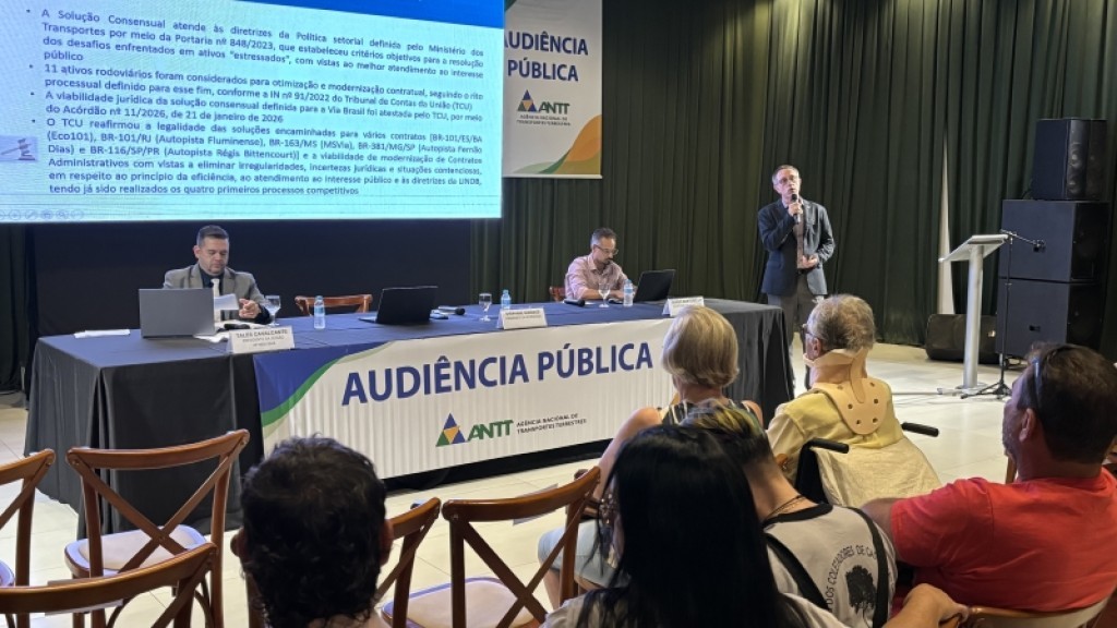 Prefeitura de Sinop participa de audiência pública da ANTT para duplicação e investimentos na BR-163 até Miritituba (PA)