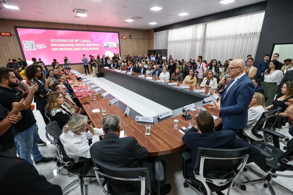 ALMT participa do lançamento do "MT em Defesa das Mulheres" e reforça rede de proteção