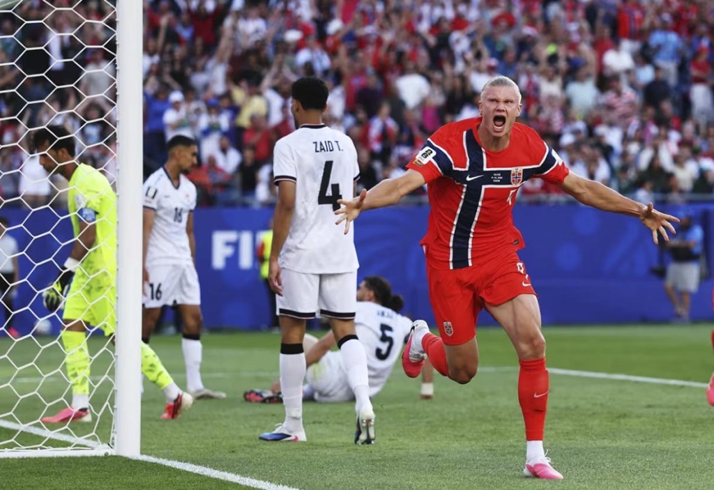 Haaland brilha em estreia e Noruega goleia Iraque na Copa do Mundo