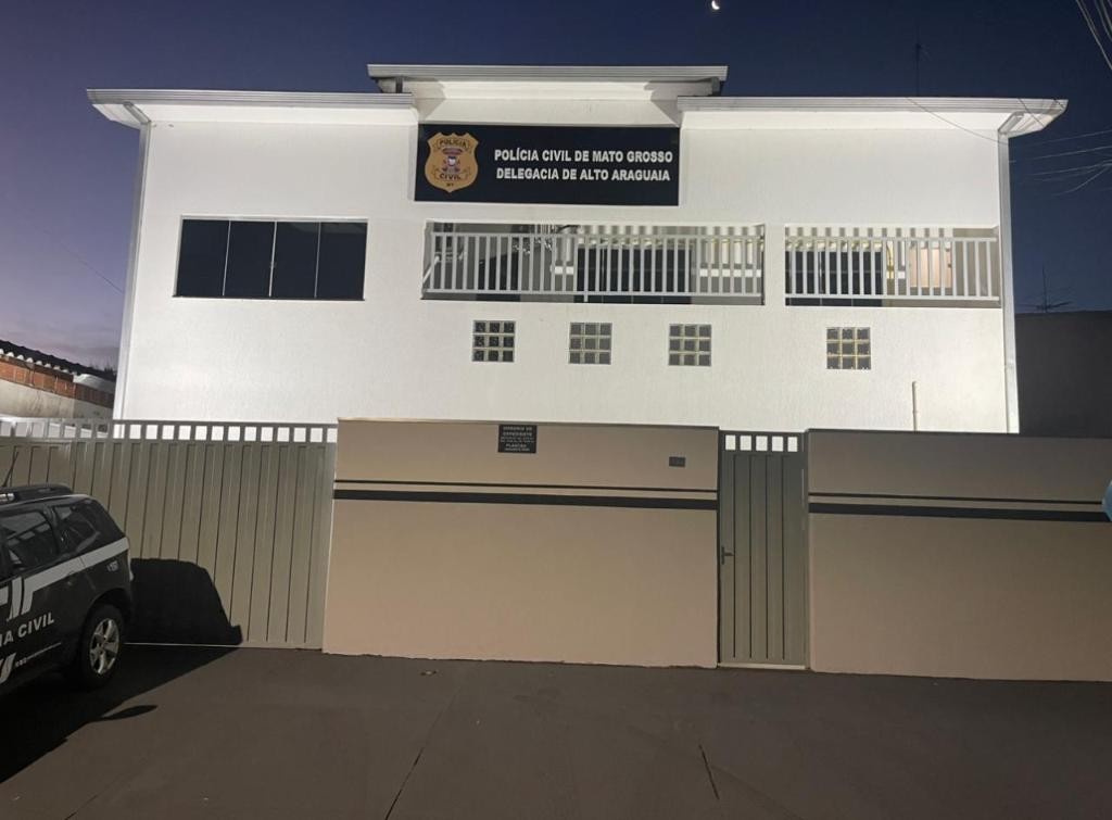 Polícia Civil prende homem com histórico de crimes patrimoniais em Alto Araguaia