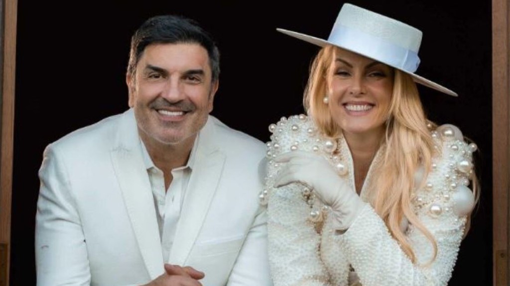 Ana Hickmann e Edu Guedes fazem ensaio para casamento: ‘Começou o nosso mês!’