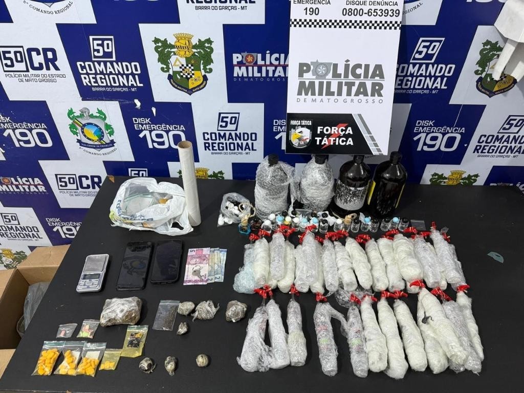 Força Tática desarticula laboratório de drogas sintéticas e detém quadrilha por tráfico