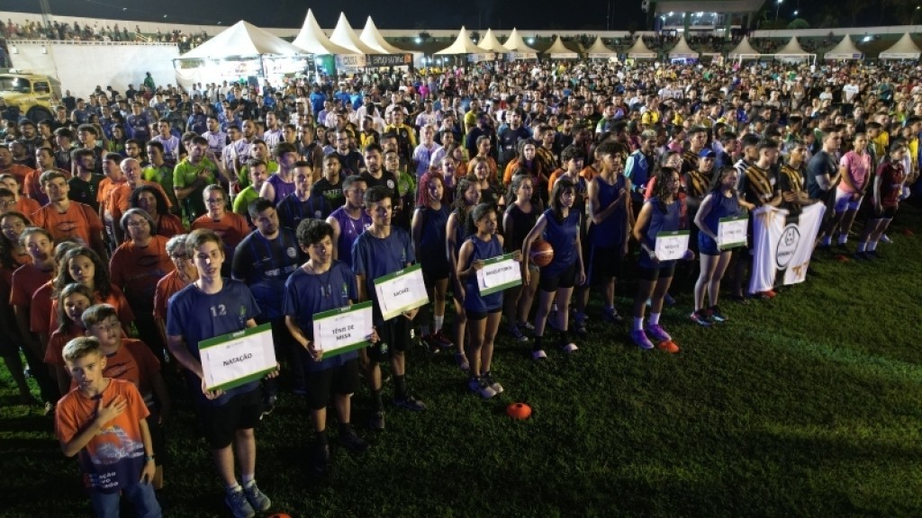 Festeja Sinop: mais de 200 equipes estão inscritas para os 34º Jogos Olímpicos