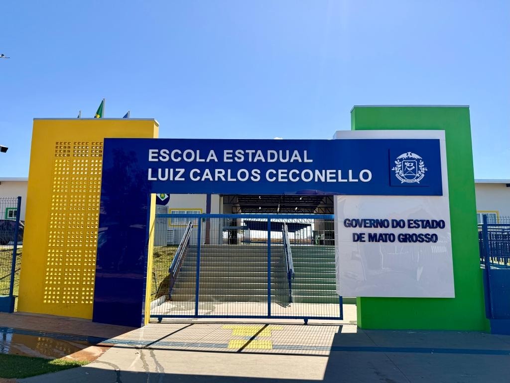 Governo de MT entrega nova escola estadual em Lucas do Rio Verde nesta quinta-feira (2)