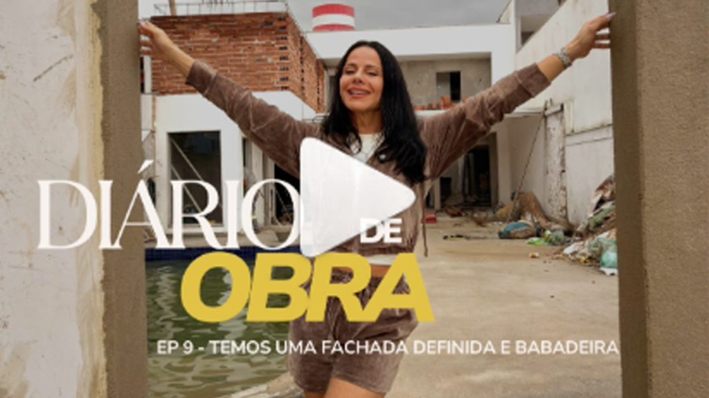 Viviane Araújo mostra detalhes da reforma de sua nova mansão: ‘Teve perrengue’