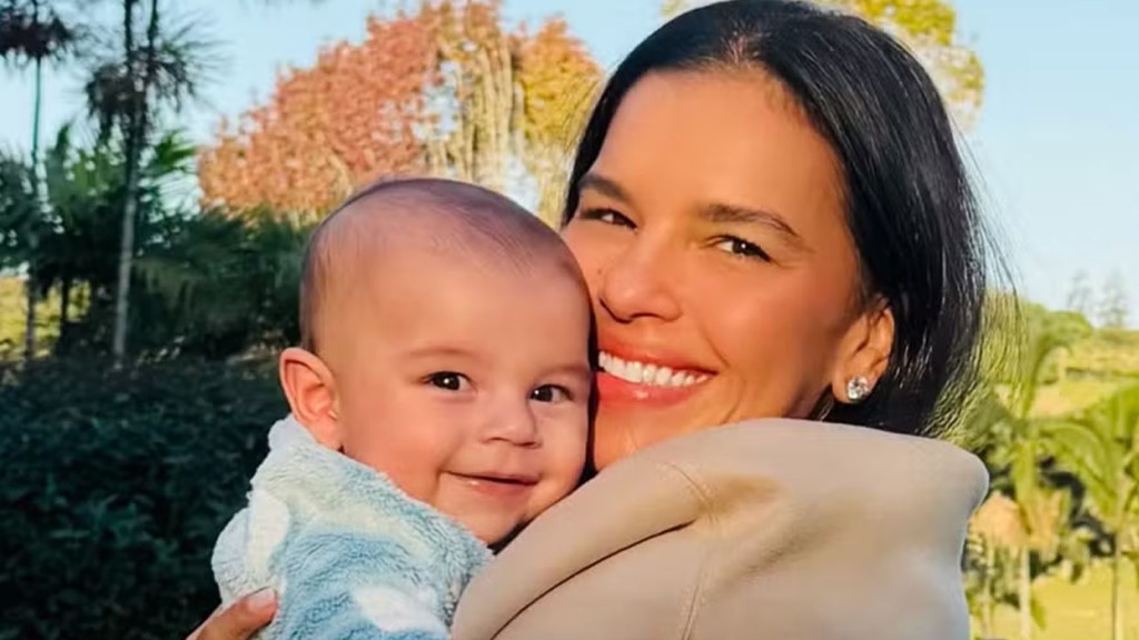 Mariana Rios celebra 6 meses do filho Palo com festa temática circense: ‘Viva o amor!