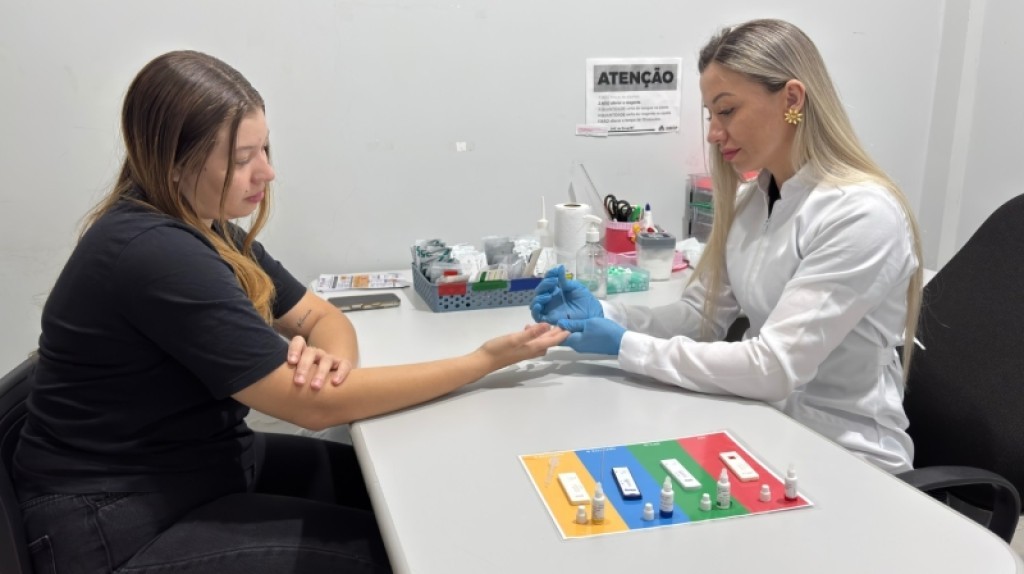 Prefeitura de Sinop reforça importância da testagem rápida para hepatites virais durante o Julho Amarelo