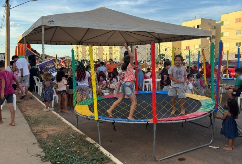 Prefeitura de Sinop promove "Domingo na Praça" com atividades esportivas e culturais no Alto da Glória