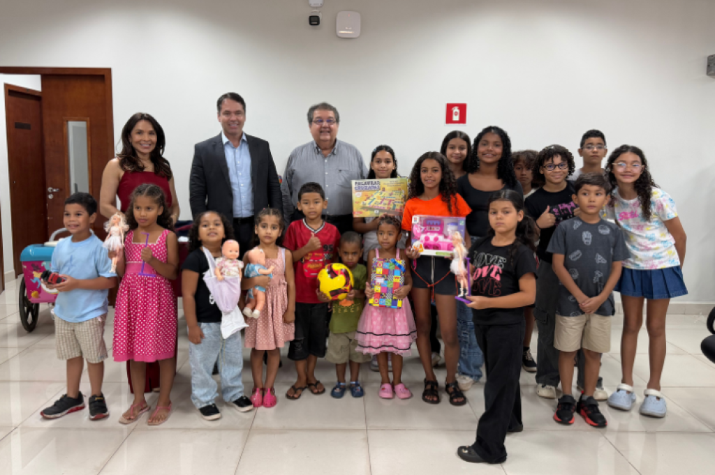 MPMT entrega brinquedos a filhos de colaboradores terceirizados