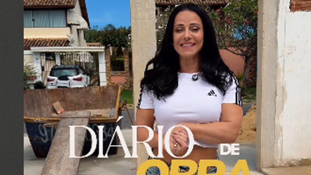 Viviane Araújo visita obra de nova mansão e revela mudança nos planos: ‘Quase lá!’
