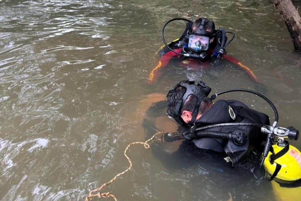 Corpo de Bombeiros localiza corpo de vítima de afogamento em lago em Lucas do Rio Verde