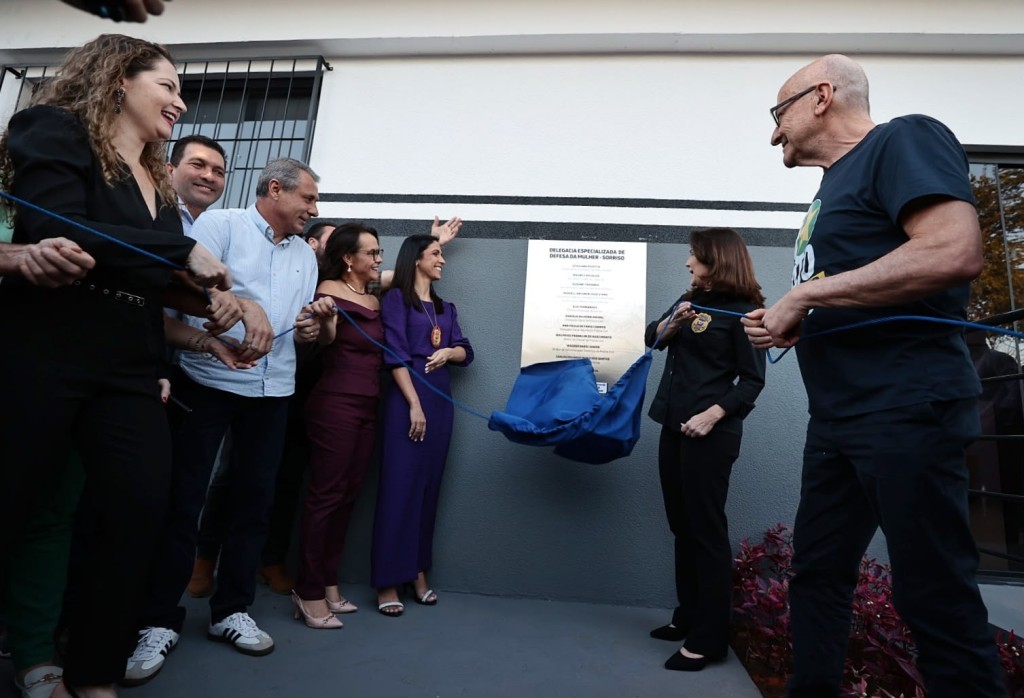 Governo inaugura 2ª Delegacia da Mulher do dia no Médio-Norte de MT: "Estado tem pressa em combater violência doméstica", afirma governador
