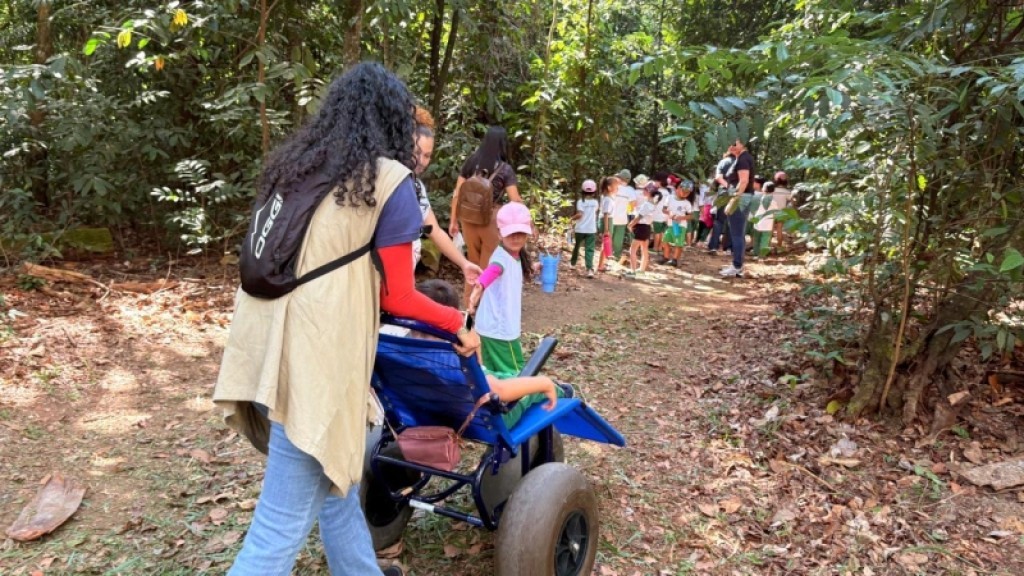 Parque Florestal de Sinop conta com acessibilidade para cadeirantes e pessoas com mobilidade reduzida