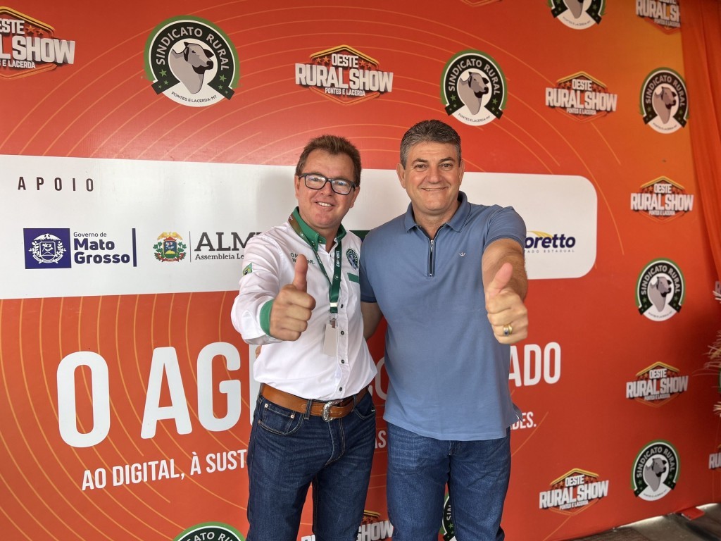 Moretto participa de abertura da Oeste Rural Show