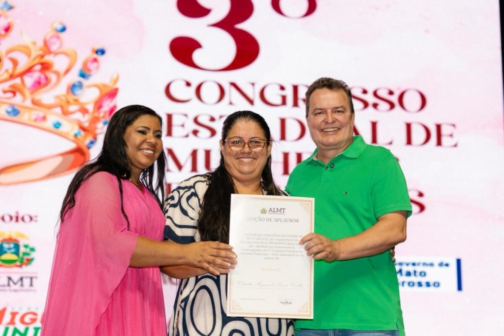 Max Russi destaca protagonismo das mulheres durante o 3º Congresso Estadual de Mulheres Poderosas