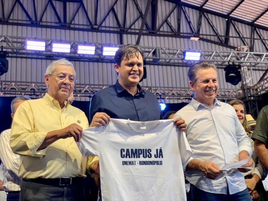 Thiago Silva cobra governador sobre campus definitivo da Unemat em Rondonópolis