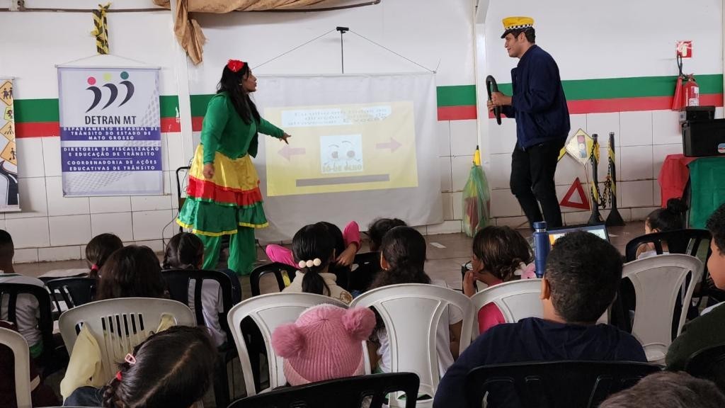 Detran-MT alcança mais de 7 mil pessoas em 26 ações educativas realizadas no mês de junho