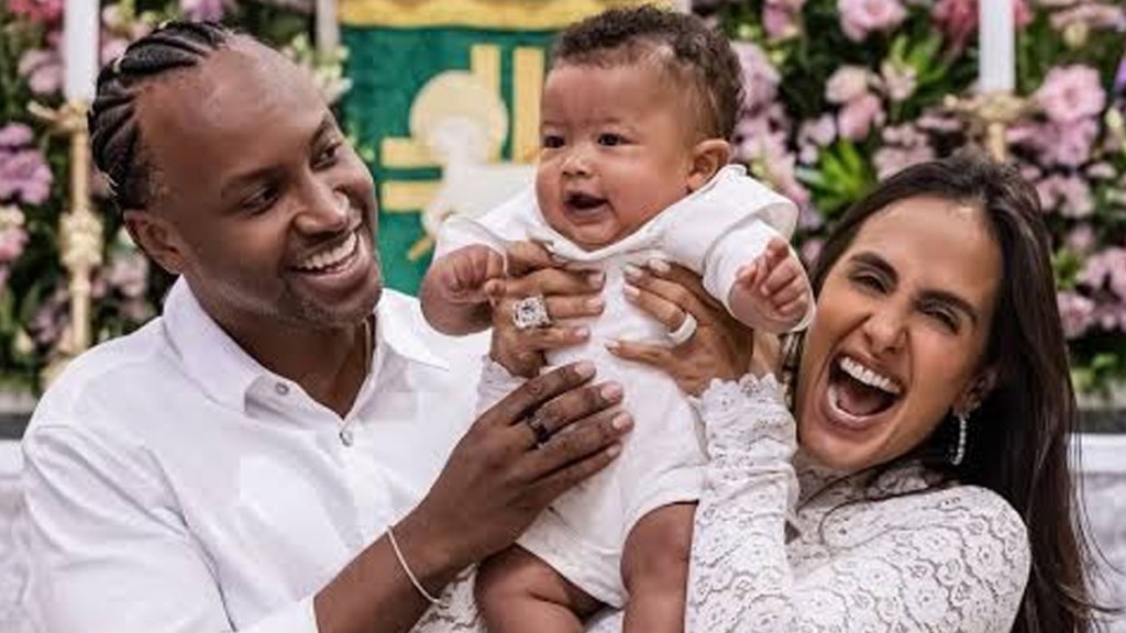 Thiaguinho e Carol Peixinho celebram primeiro ano de Bento: ‘Que orgulho’
