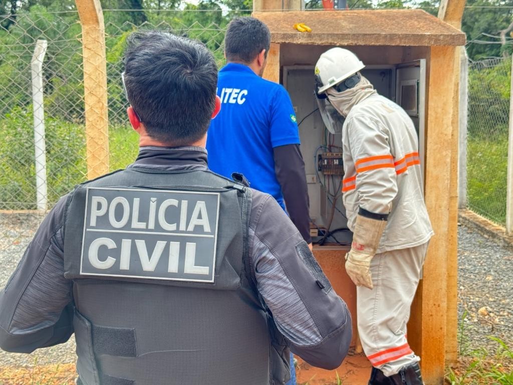 Ação integrada flagra locais com ligações clandestinas de energia elétrica em MT