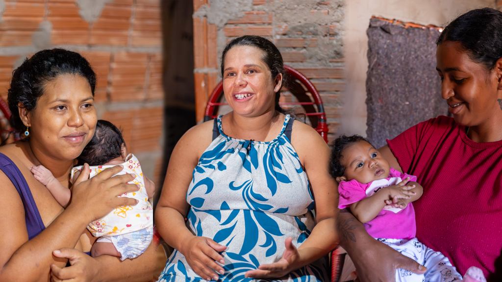 Com cuidado e apoio, mães cuiabanas sonham com futuro melhor para os filhos